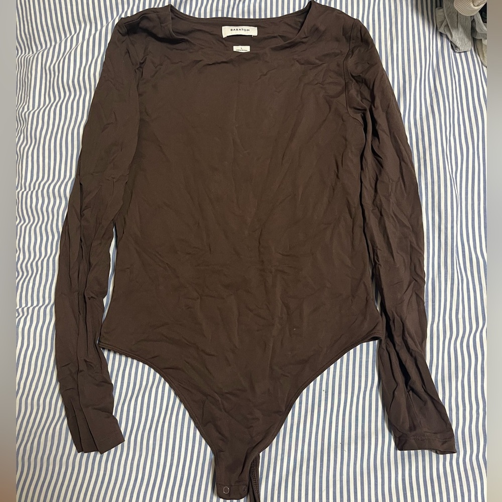 BABATON CONTOUR CREW LONG SLEEVE BODYSUIT
